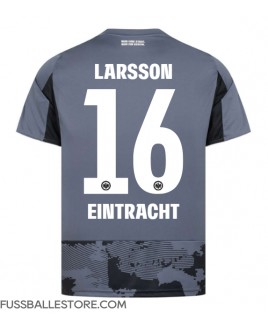 Günstige Eintracht Frankfurt Hugo Larsson #16 3rd trikot 2025-26 Kurzarm